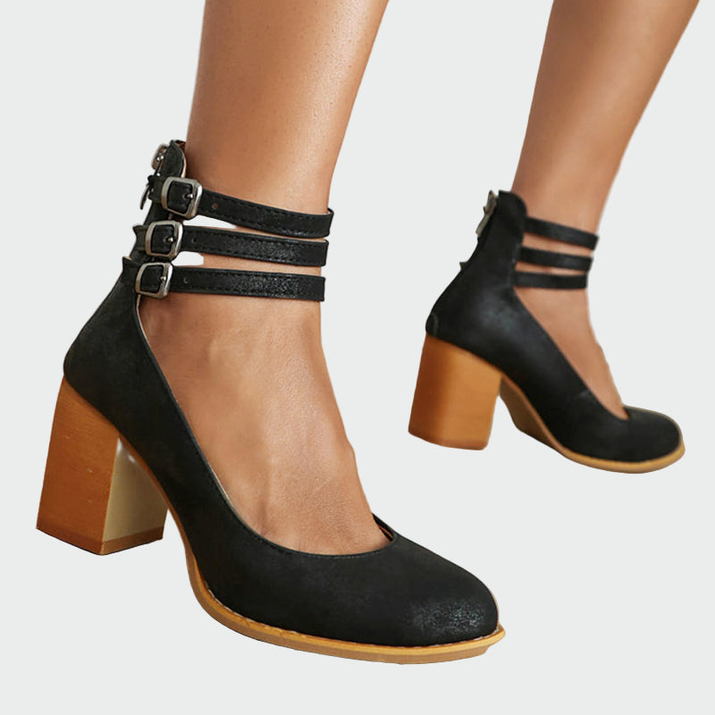 Kaa™ | Elegantsed sandaalid paksude kontsadega