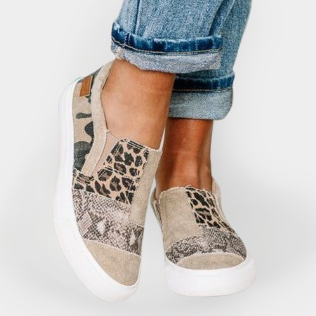 Unique Comfortable Shoes with Animal Print