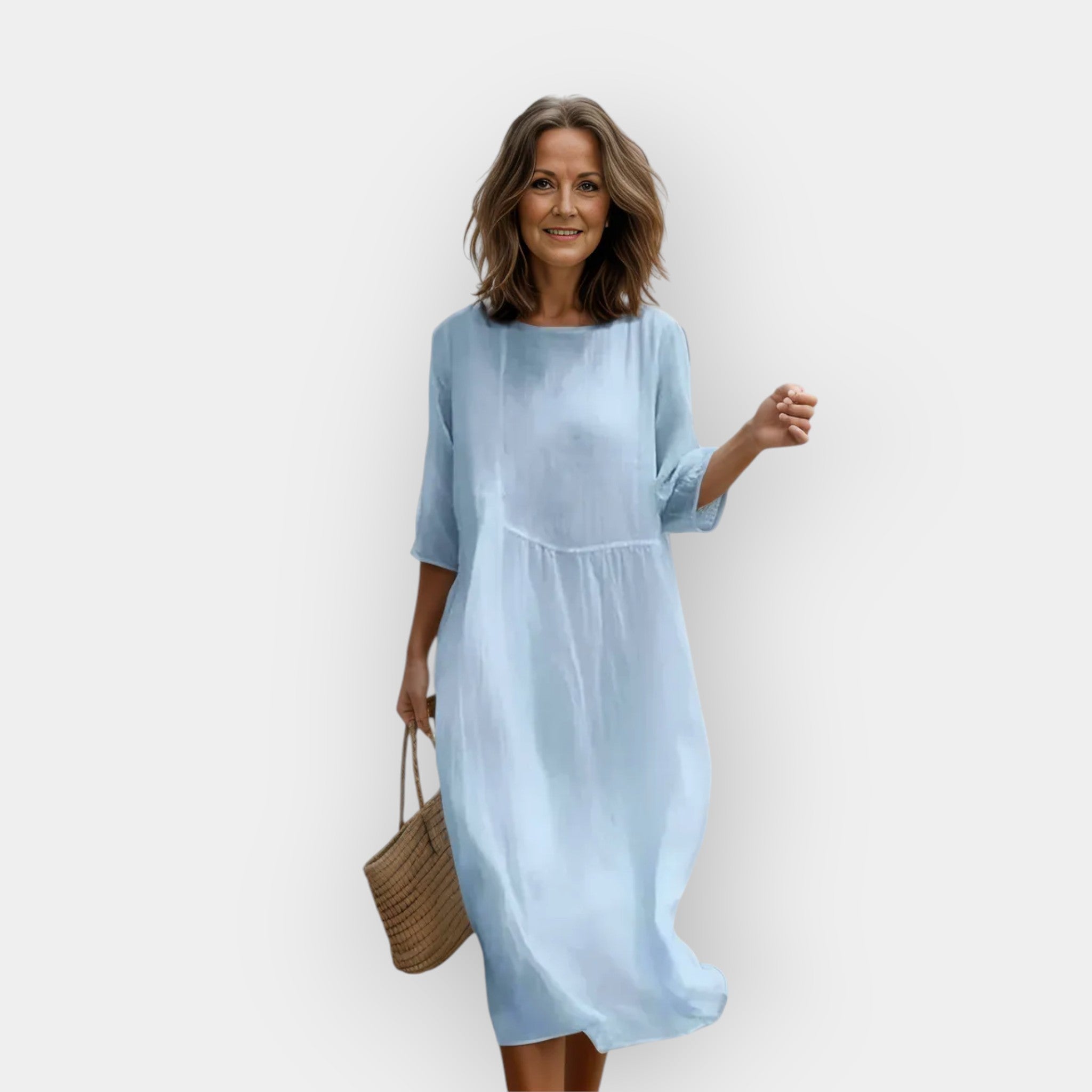 Flattering Design Dress for the Belly