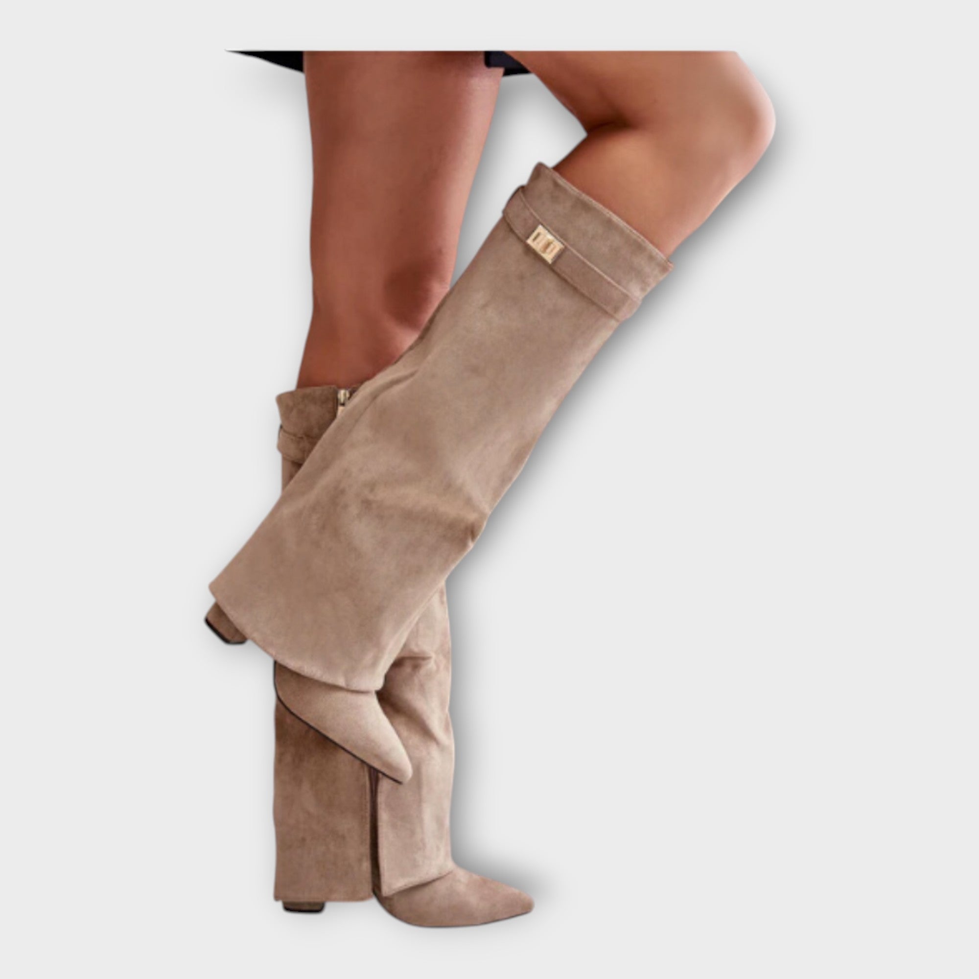 Tall boots with an elegant design