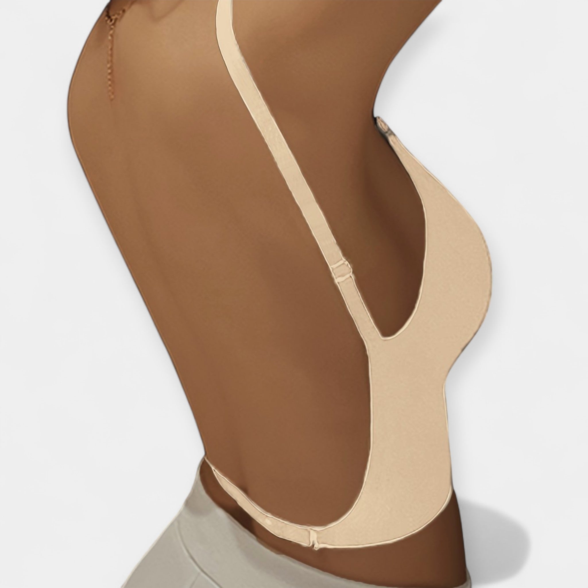 Olkaimeton push-Traadita rinnahoidja üles