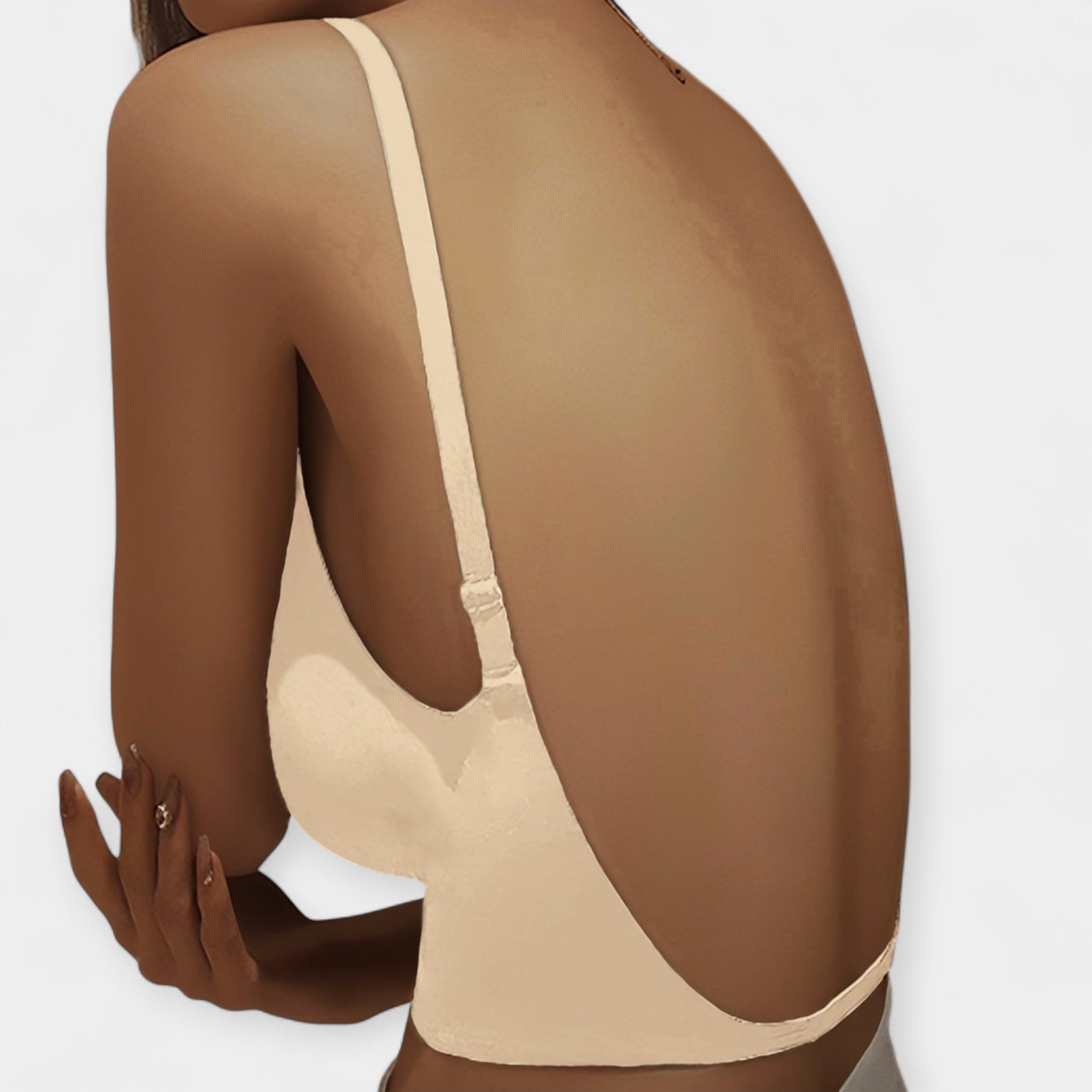 Olkaimeton push-Traadita rinnahoidja üles