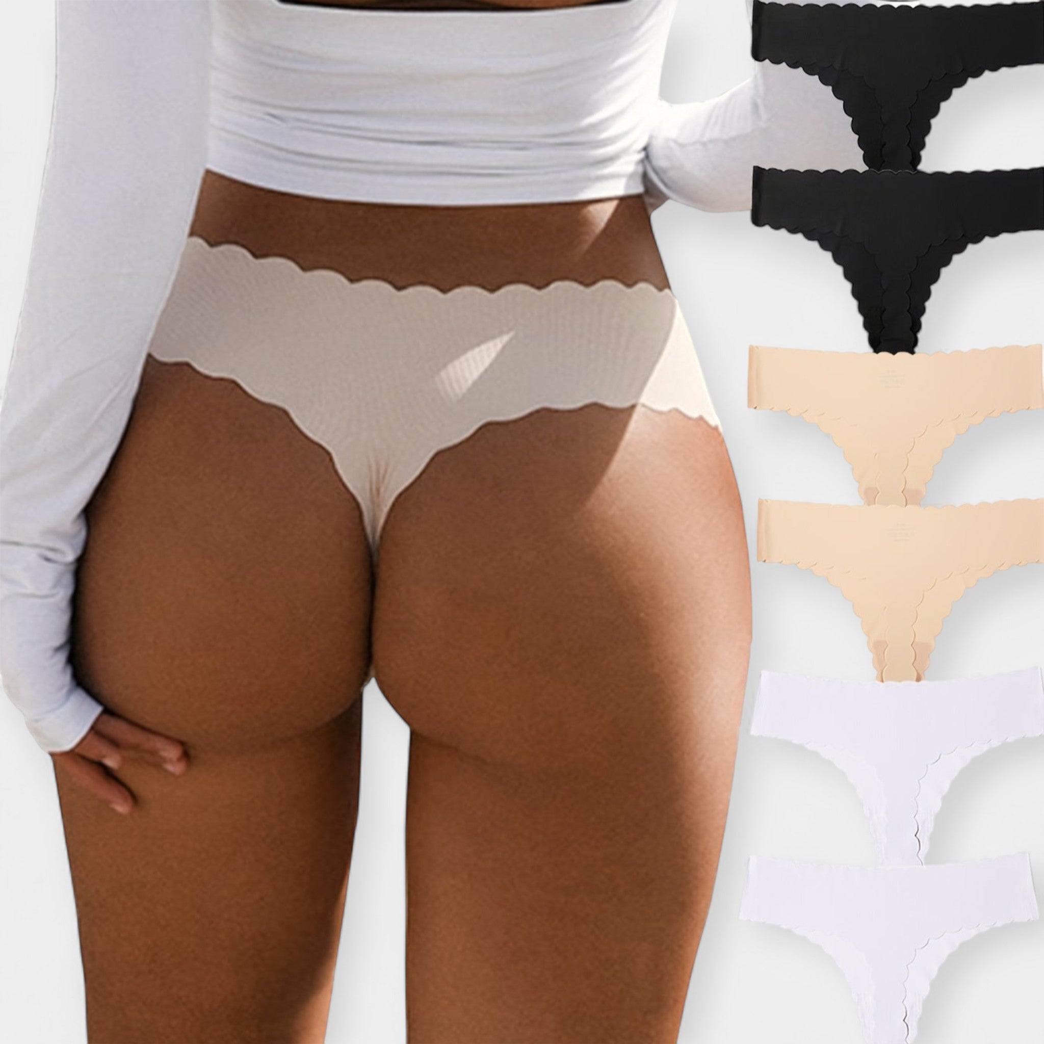 6 seksika stringpükste komplekt