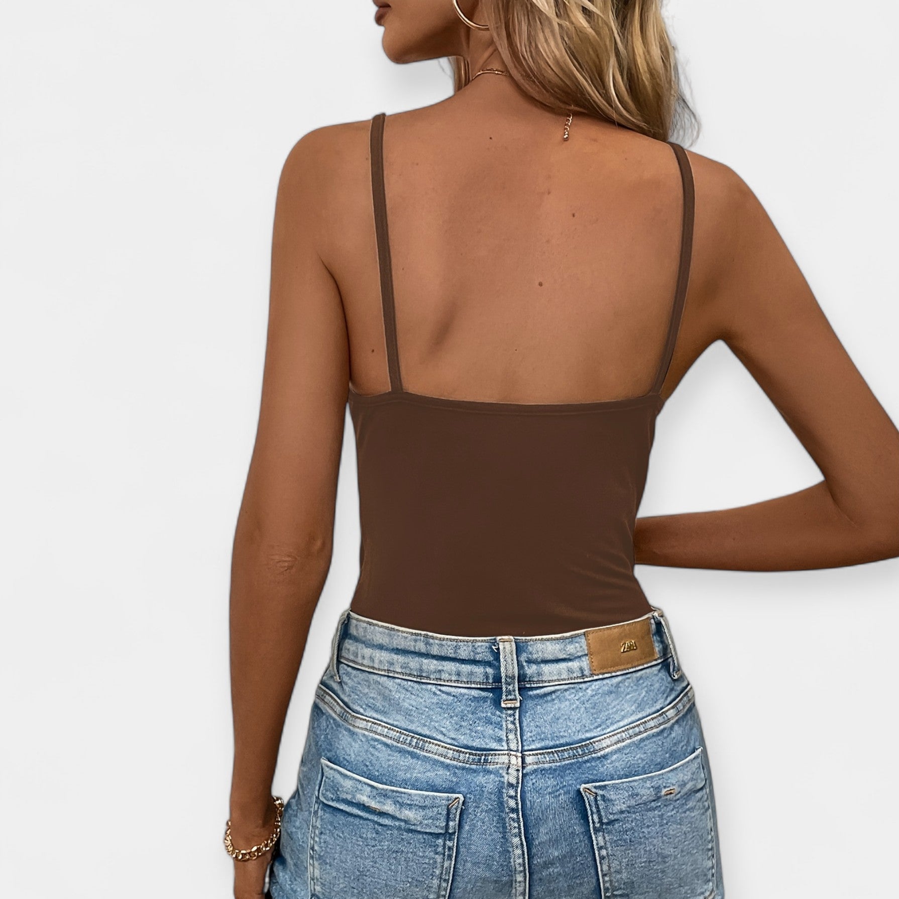 Body with Thin Adjustable Straps