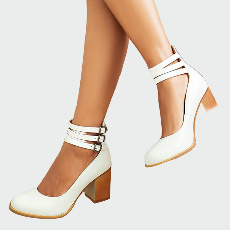 Kaa™ | Elegantsed sandaalid paksude kontsadega