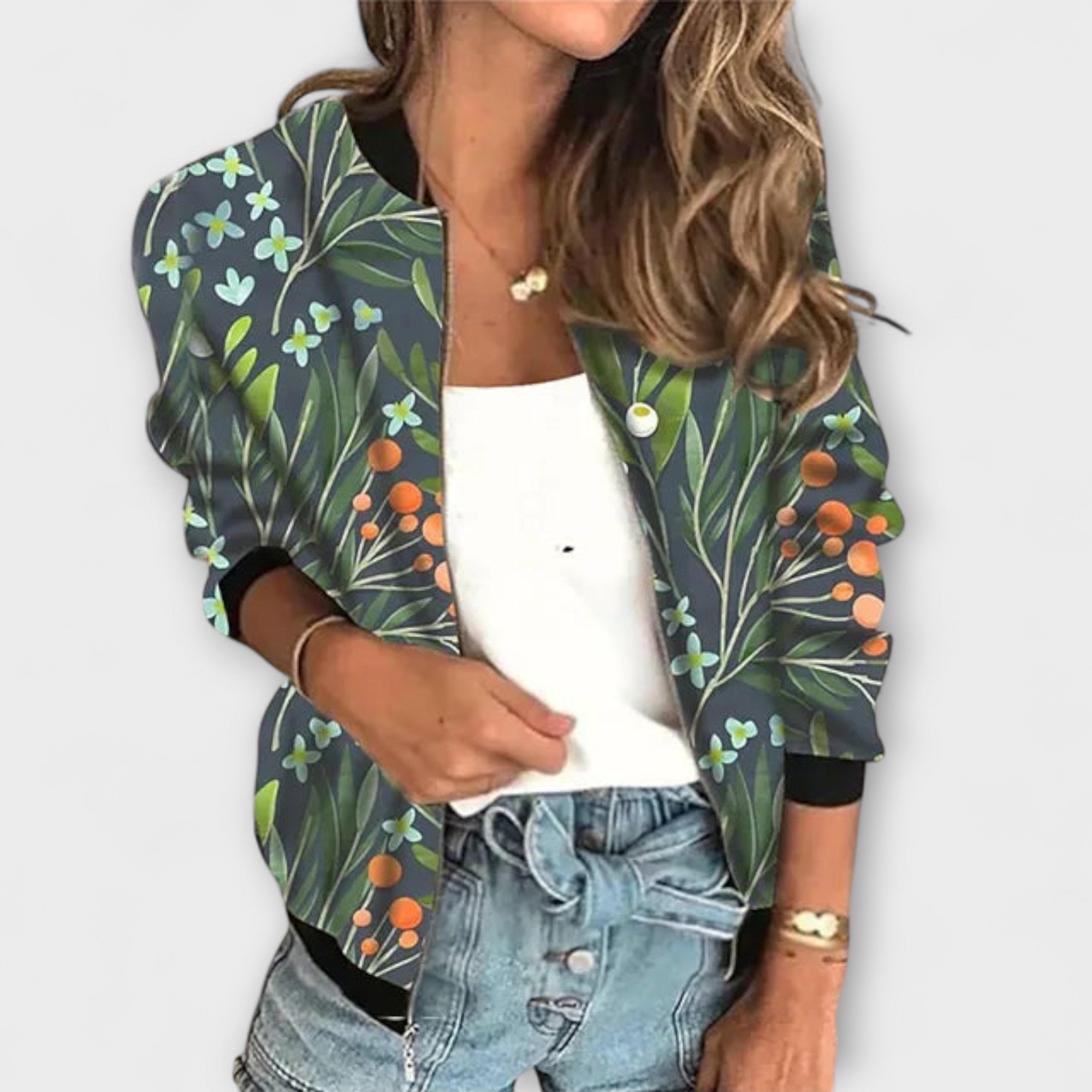 Linde-Printed jacket