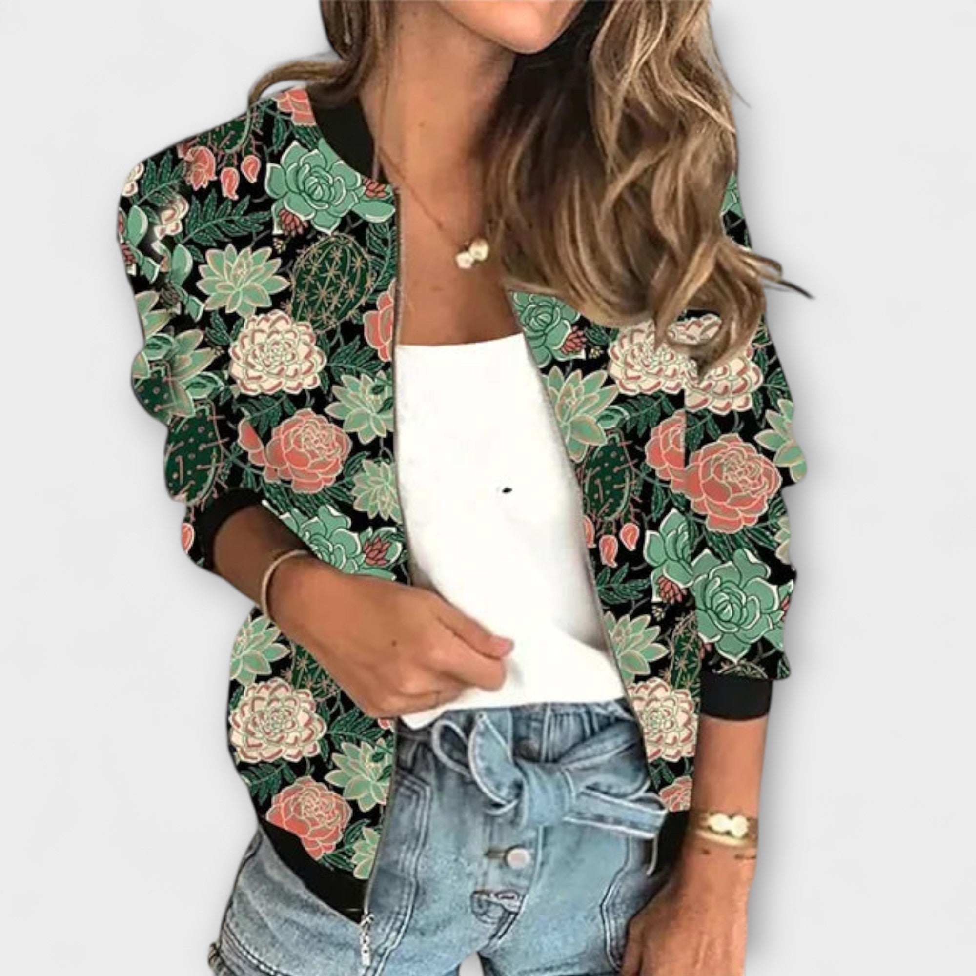 Linde-Printed jacket