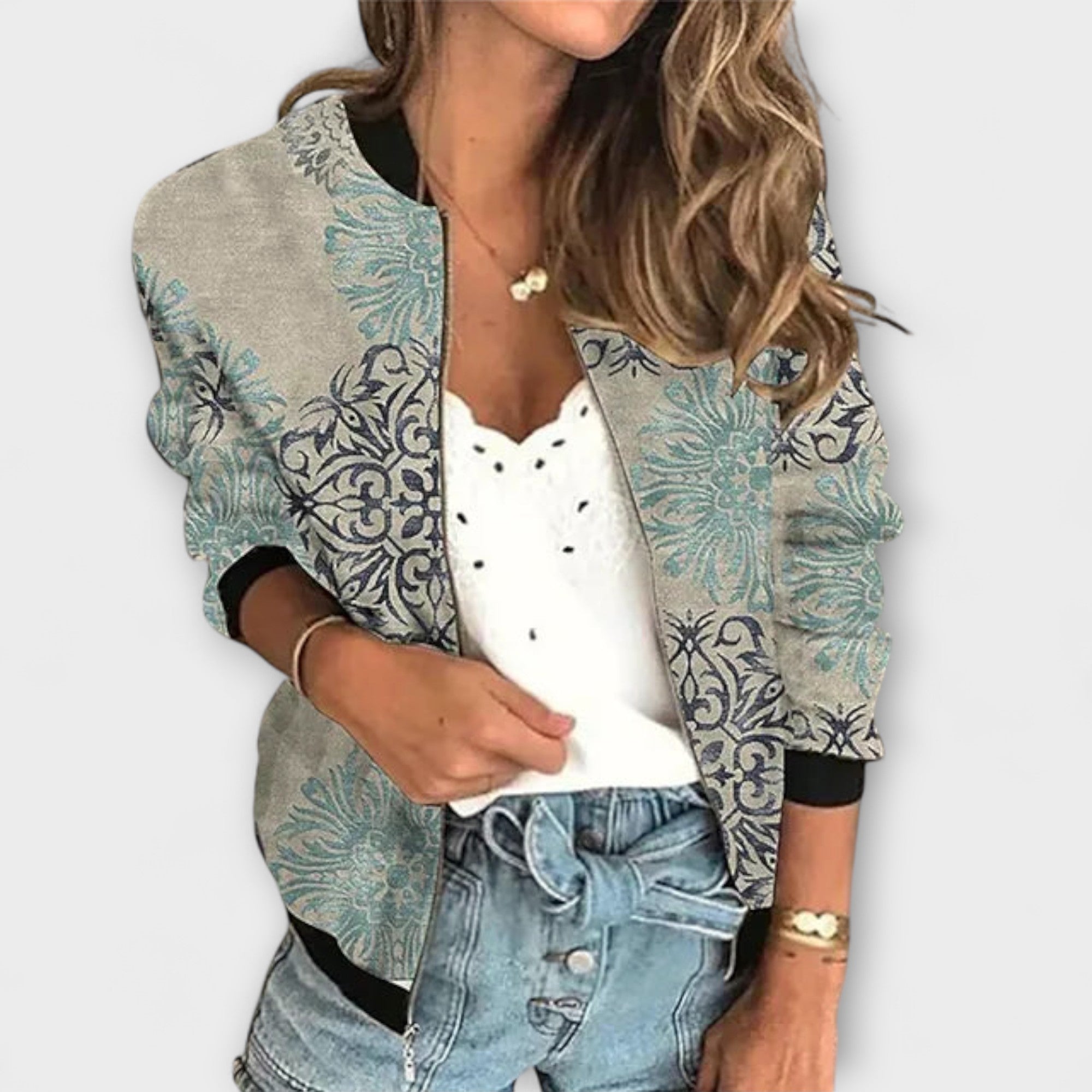Linde-Printed jacket