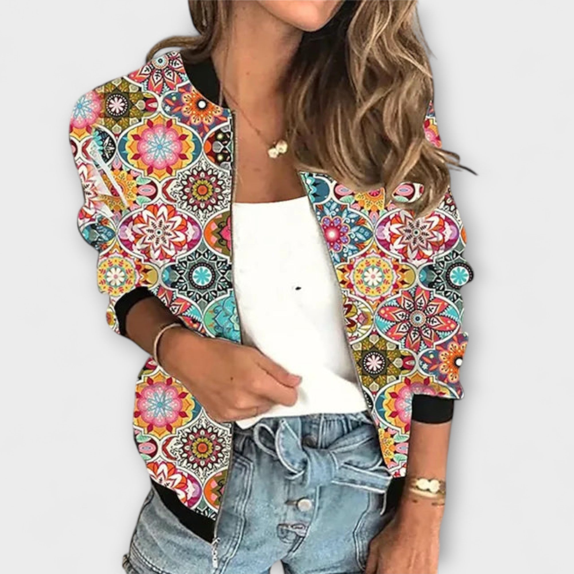 Linde-Printed jacket