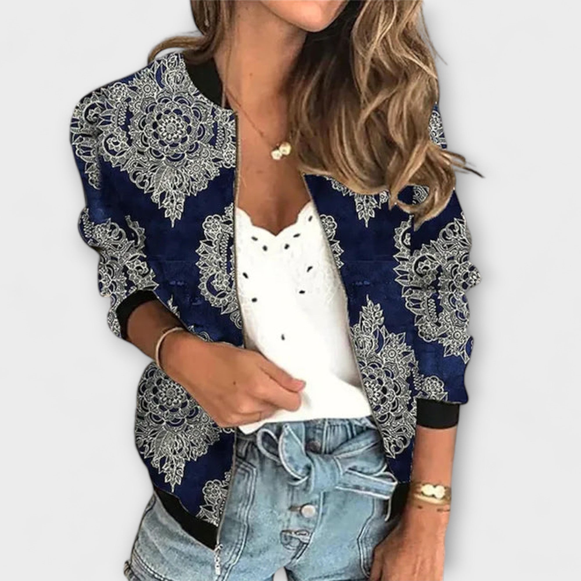 Linde-Printed jacket