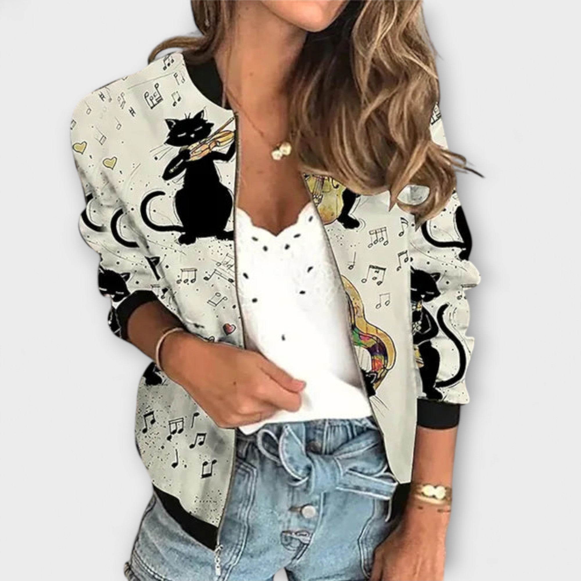 Linde-Printed jacket