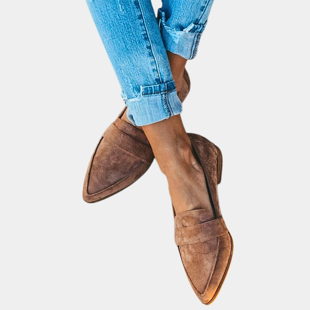 Classic Everyday Suede-Style Loafers