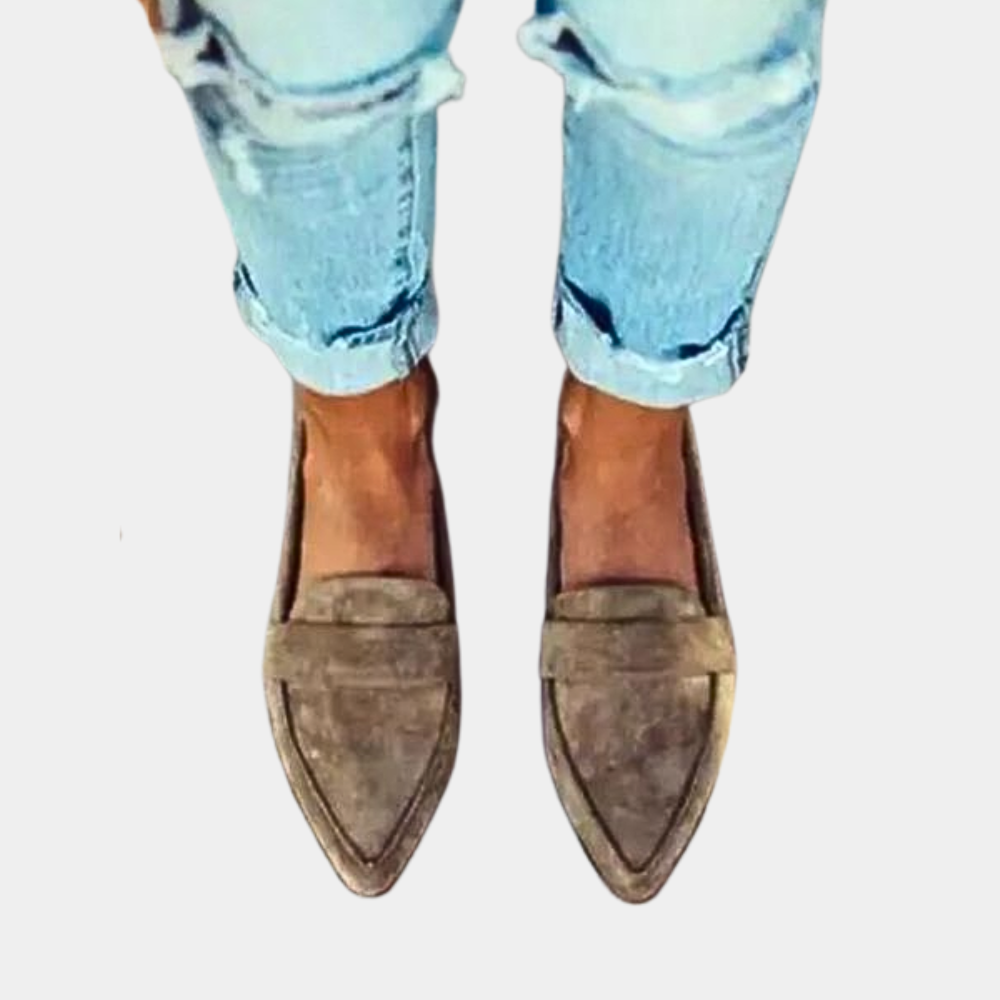 Classic Everyday Suede-Style Loafers