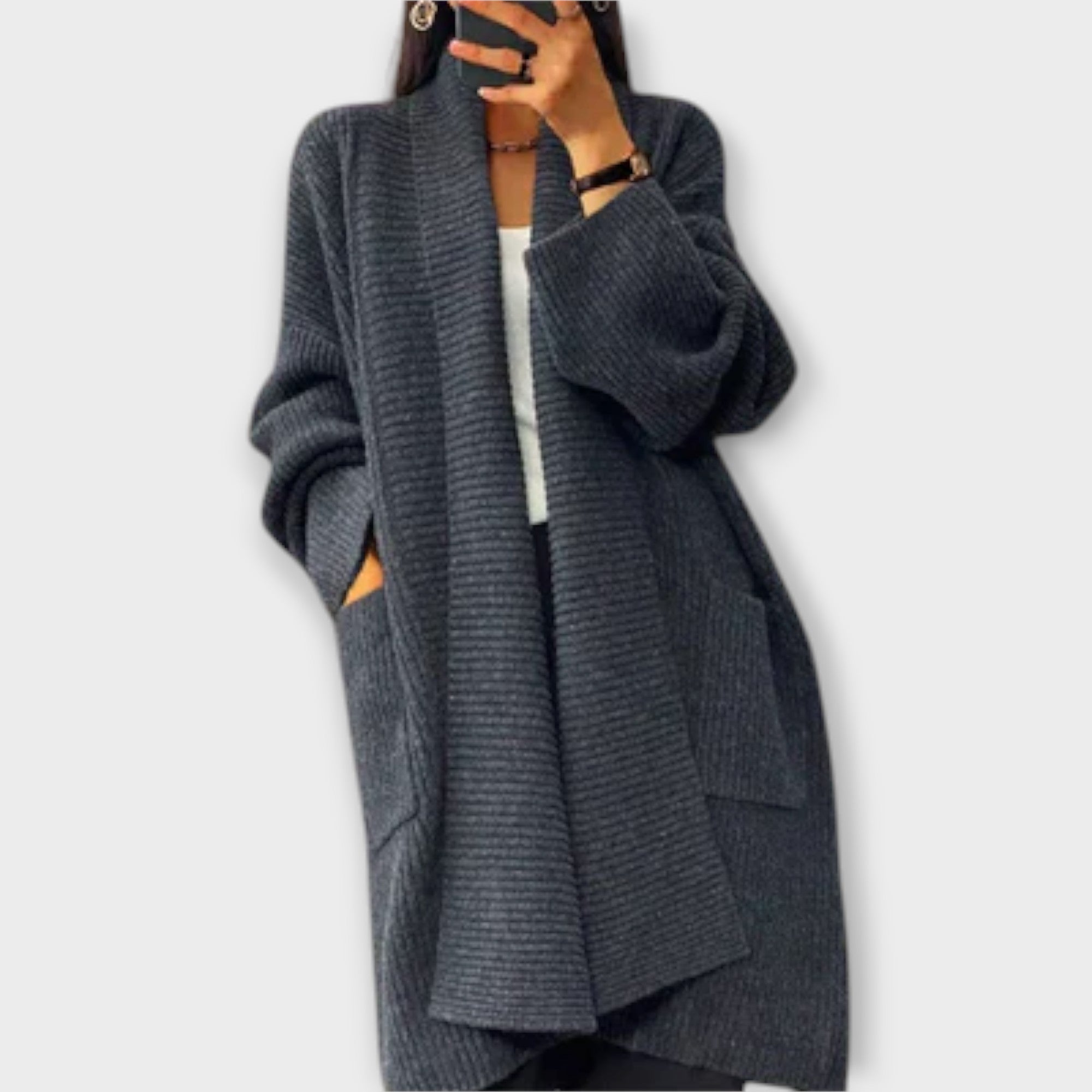 Euphimia - Long Knitted Cardigan