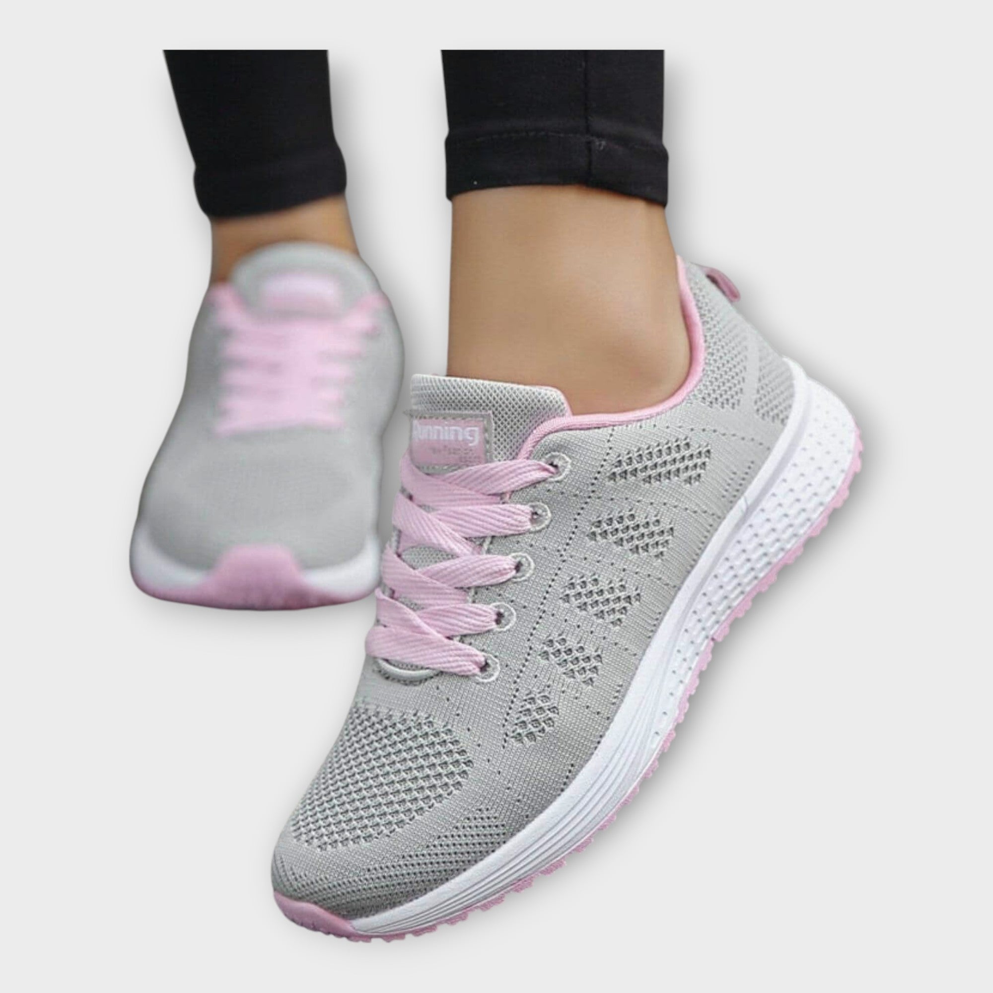 Sports Shoes Knitted with Non-Slip Sole