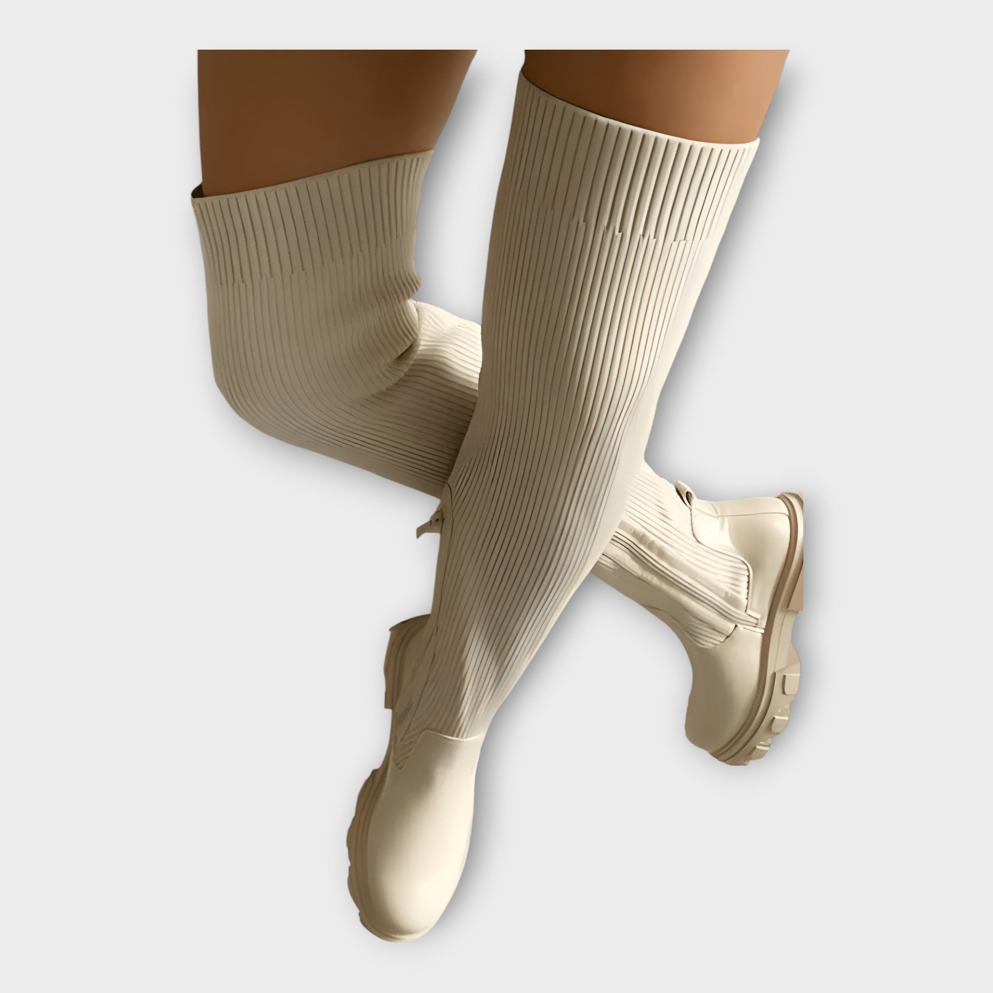 Modern boots with a minimalist design