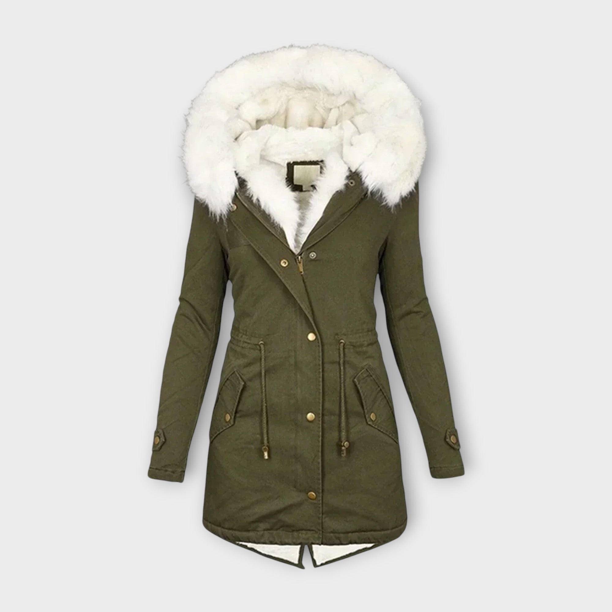 Waterproof and fur-lined winter jacket