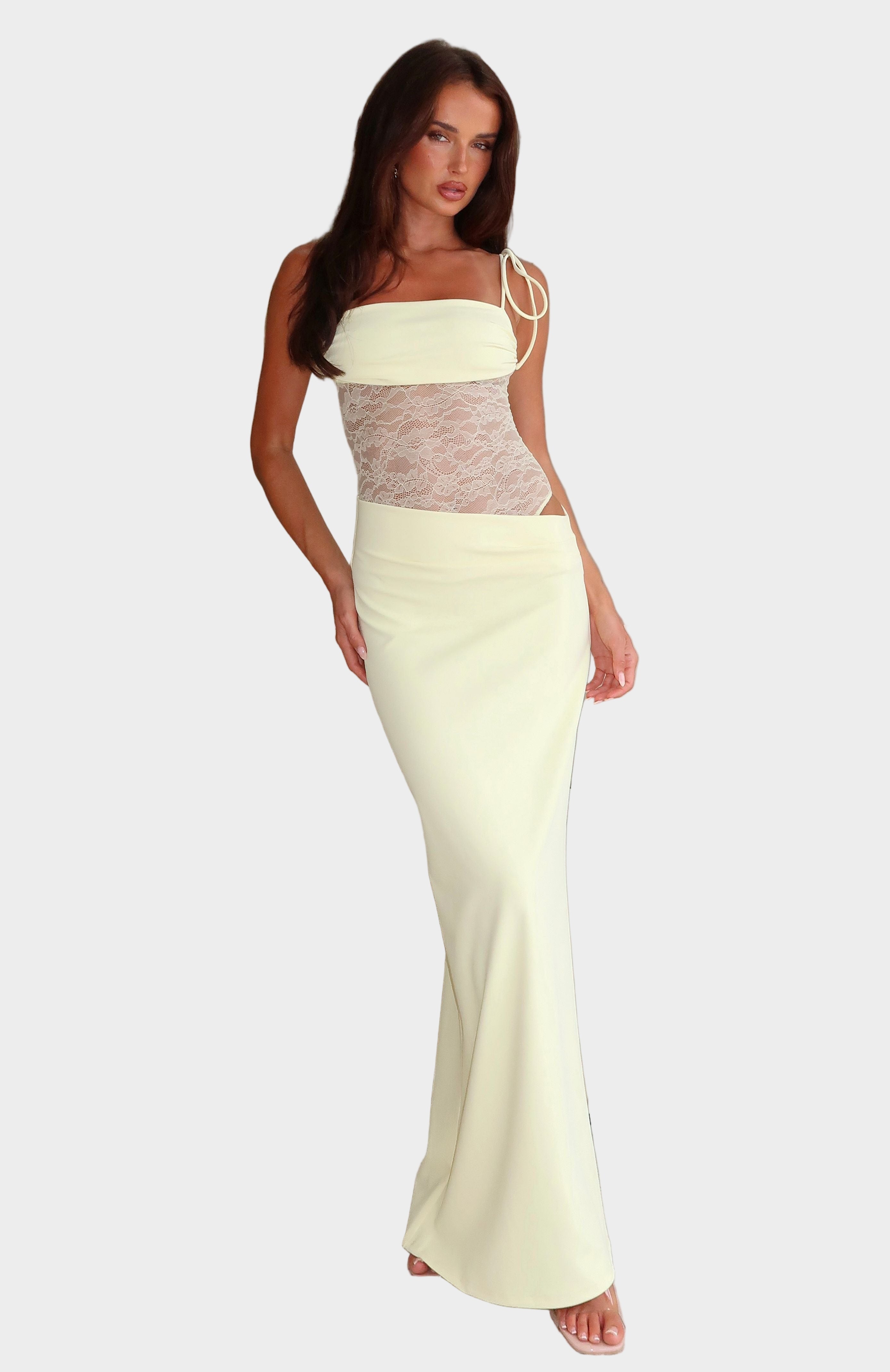 Maxi Dress with Relaxed Flow and Refined Elegance