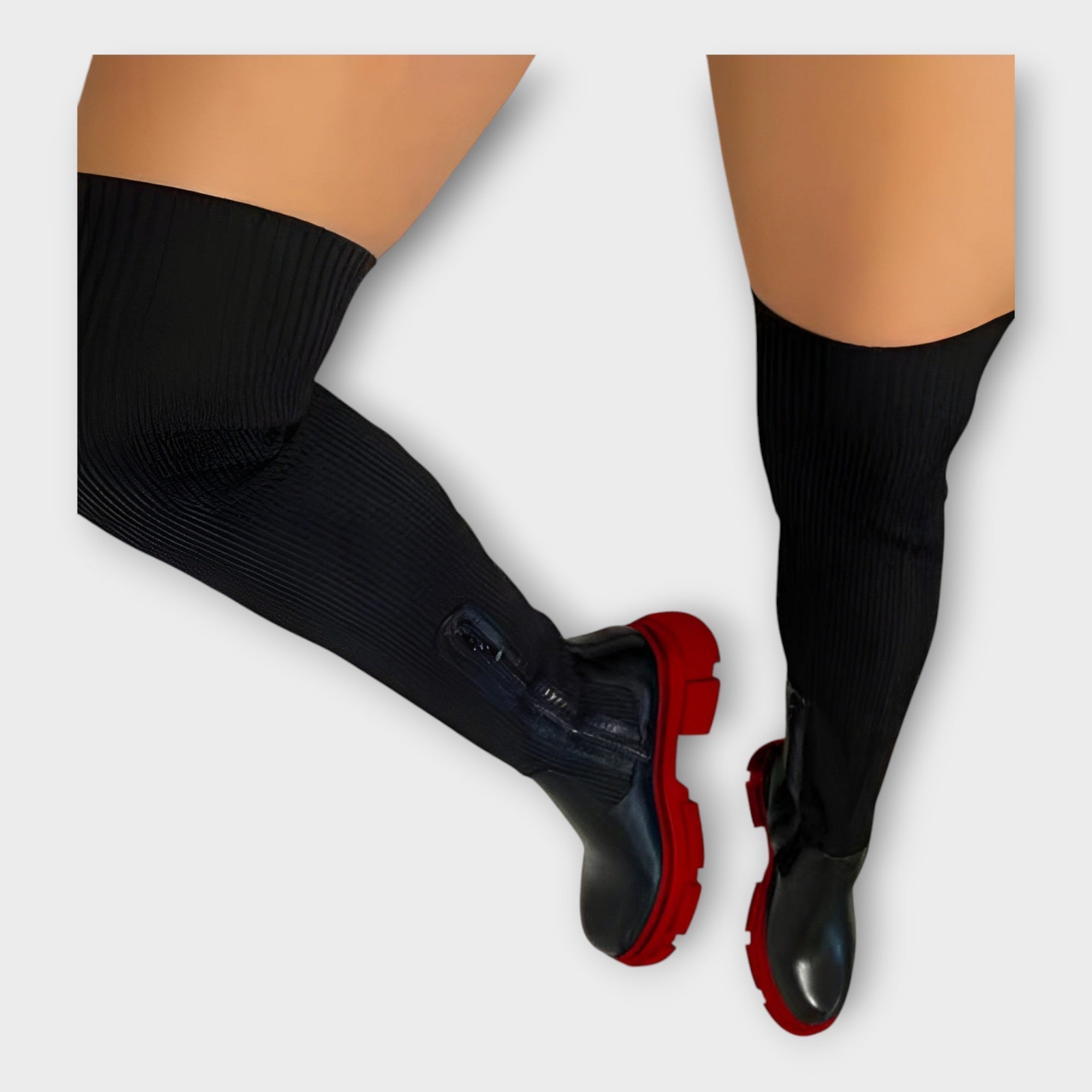 Modern boots with a minimalist design