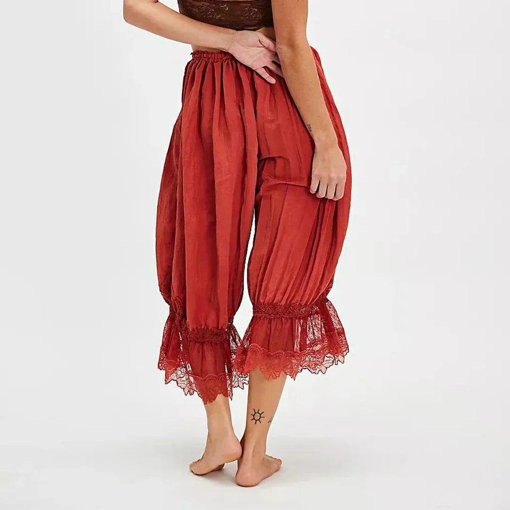 Boho Trousers with Lace