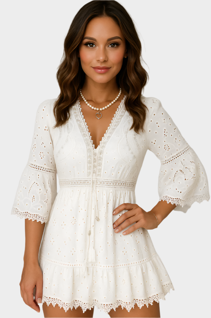 Boho Summer Mini Dress
