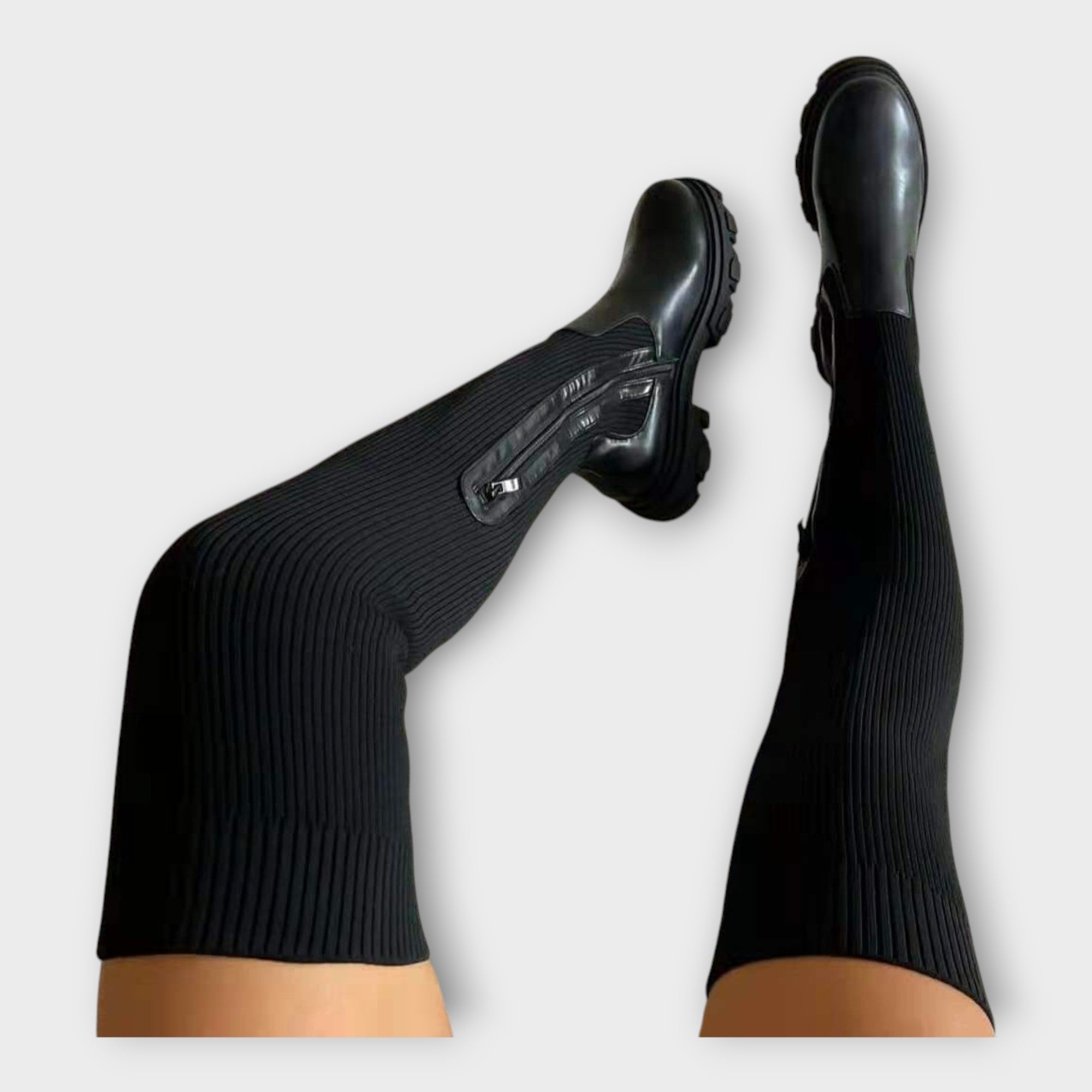 Modern boots with a minimalist design