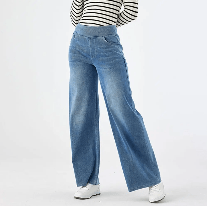 Comfortable Trousers with Elastic Waistband
