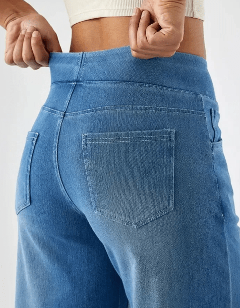 Comfortable Trousers with Elastic Waistband