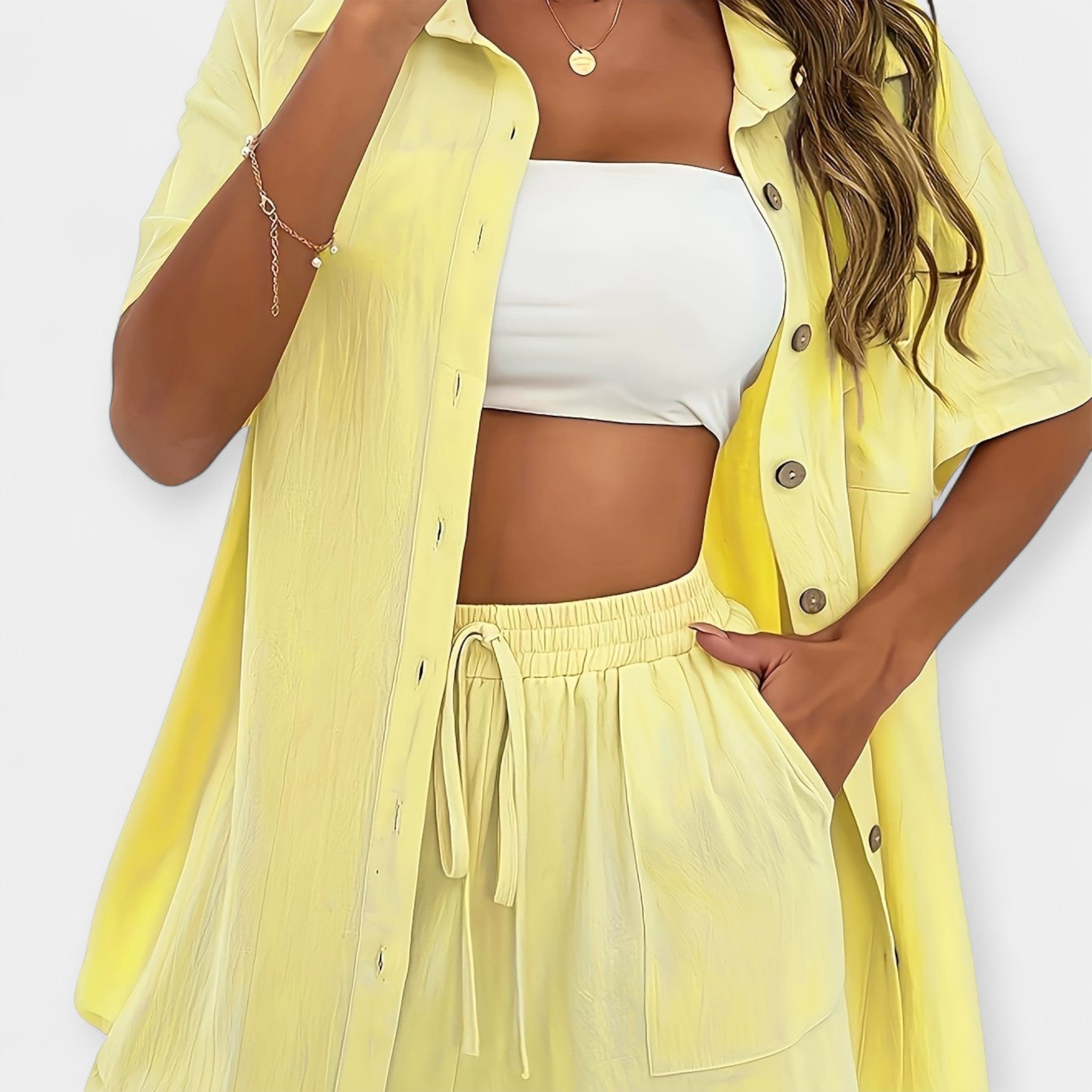 Shirt and shorts set