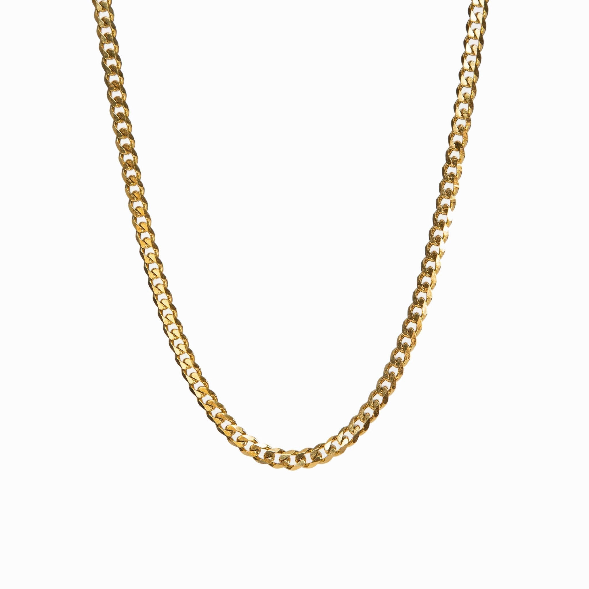 Gold Chain in Cuban Style