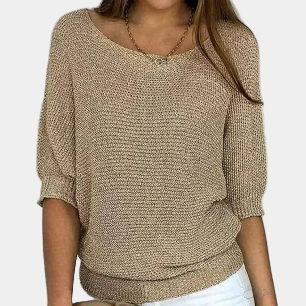 Elegant Knitted Sweater