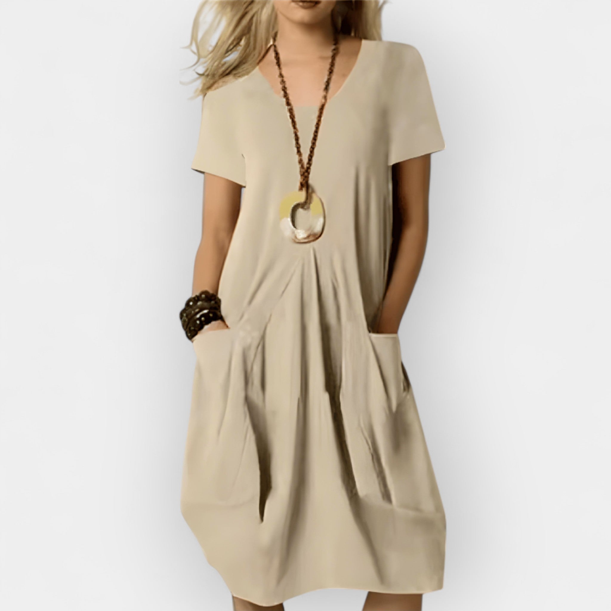 Flattering Cotton Dress